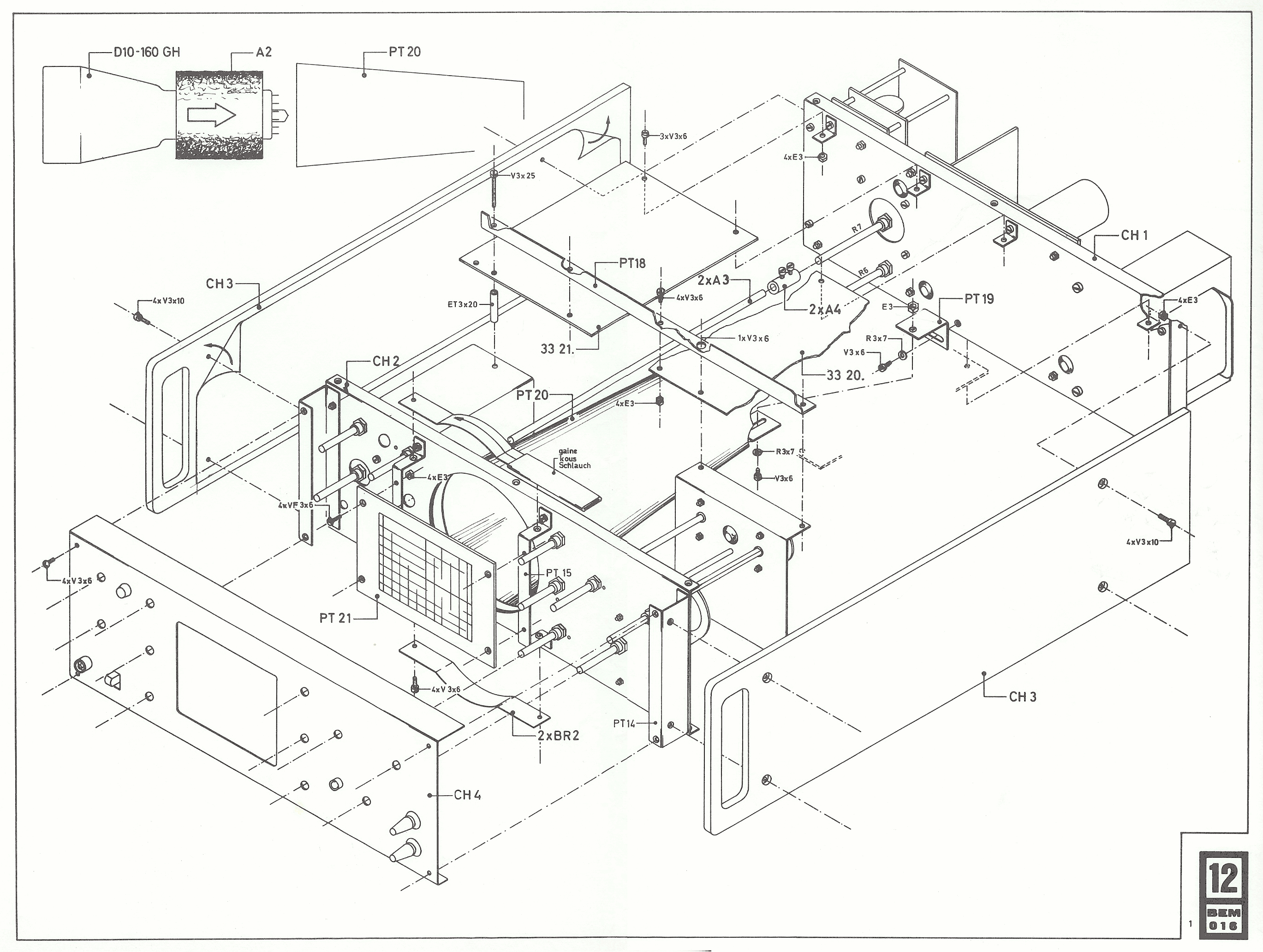 BEM016 osciloscope