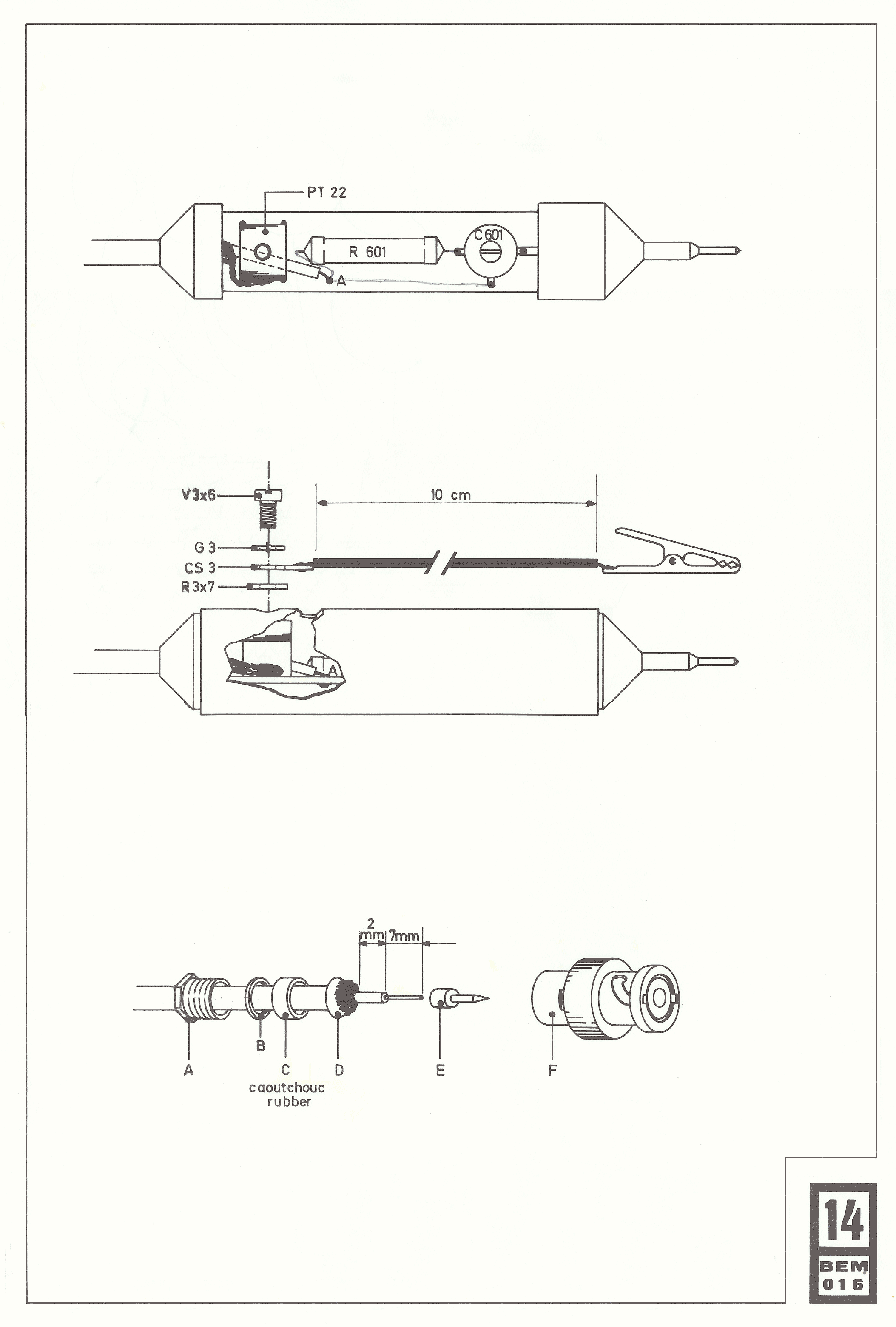 BEM016 osciloscope