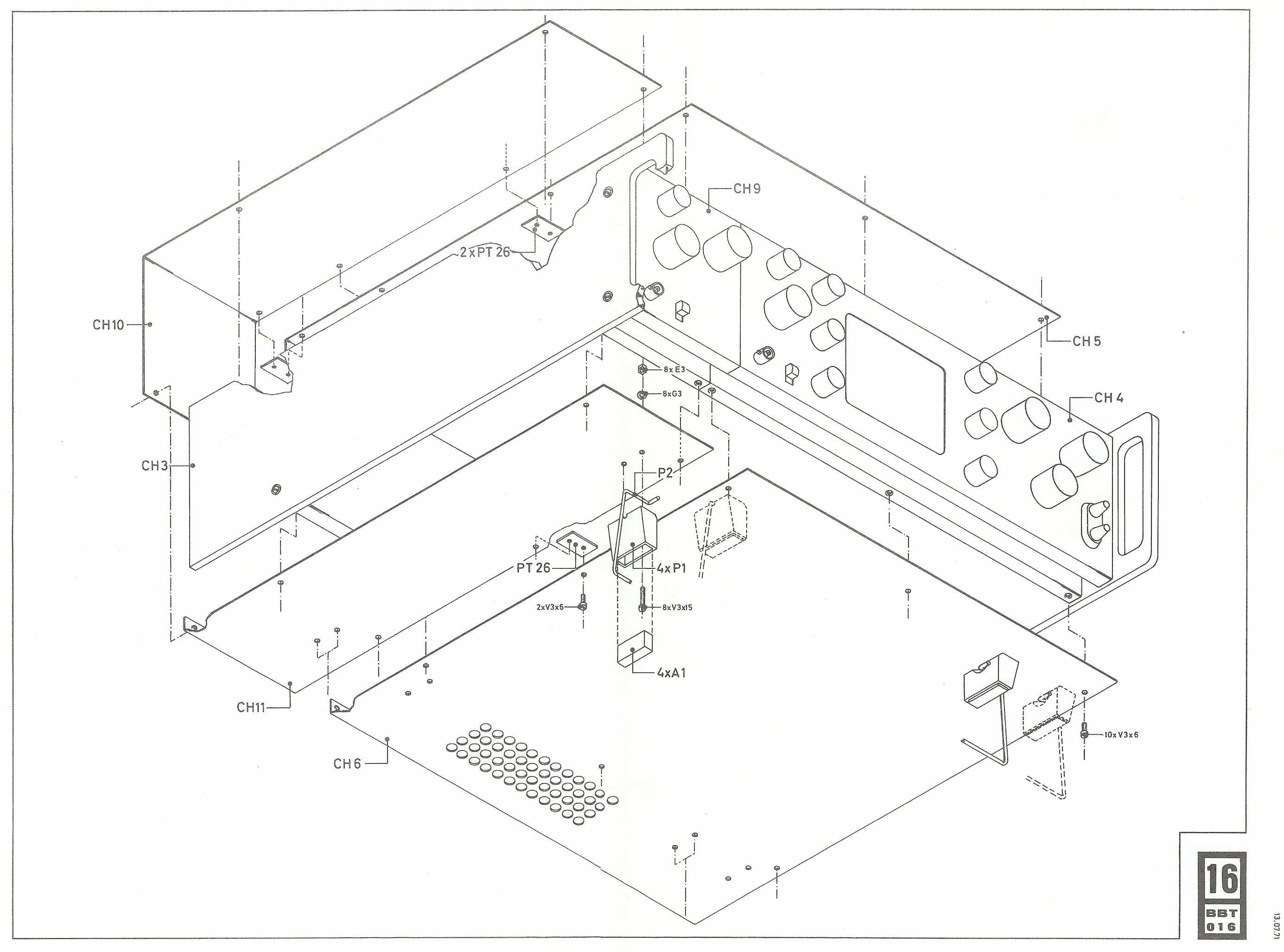 BEM016 osciloscope