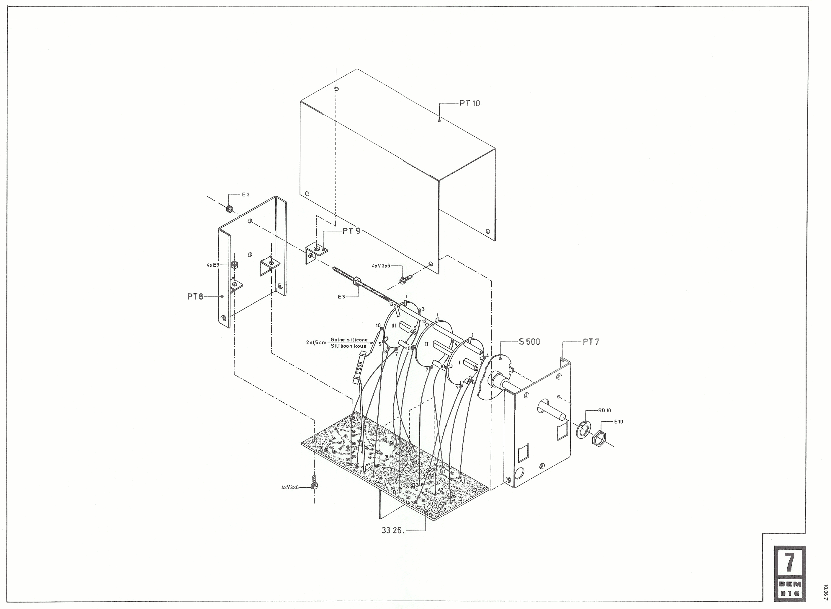 BEM016 osciloscope