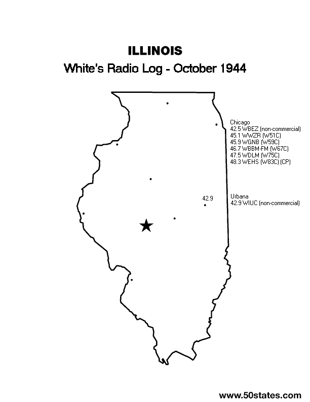 Oct 1944 IL FM Map