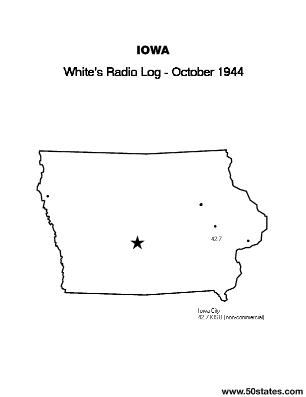 Oct 1944 IA FM Map