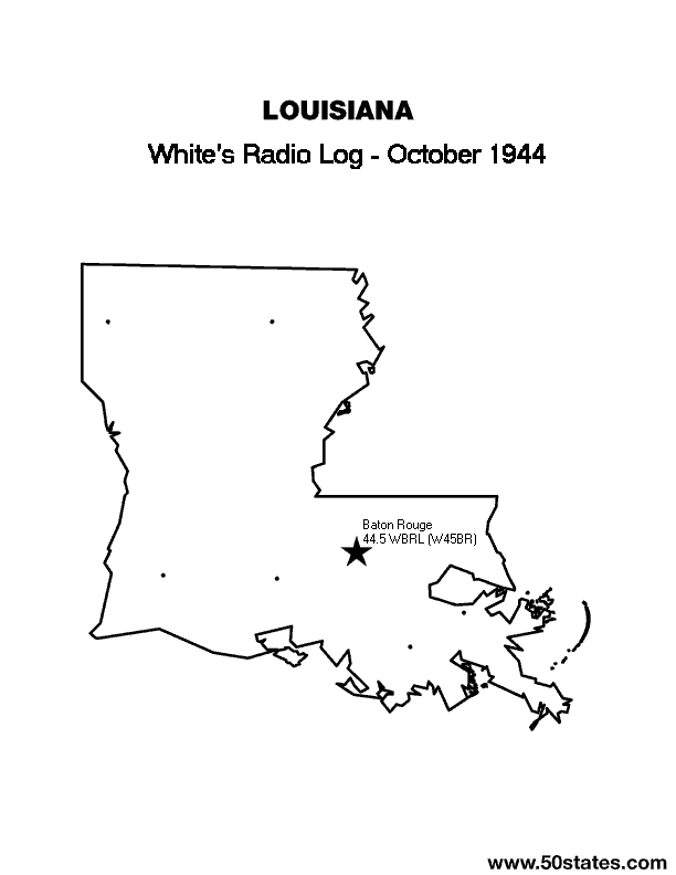 Oct 1944 LA FM Map