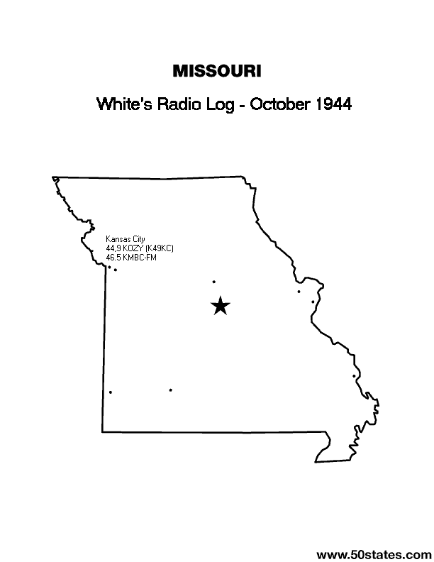 Oct 1944 MO FM Map