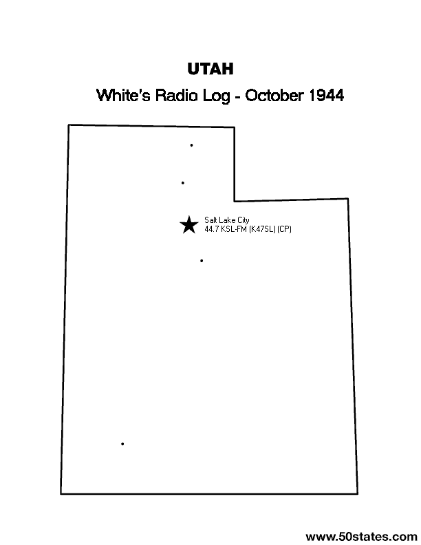 Oct 1944 UT FM Map