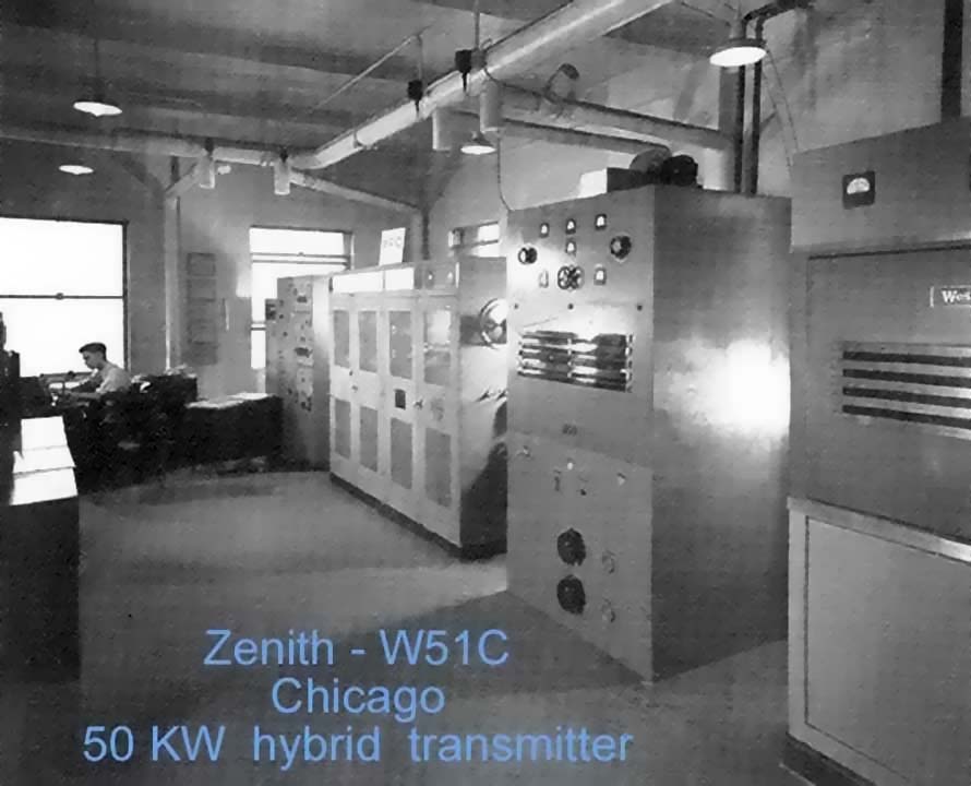 W51C 50-kw transmitter