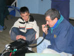 Vinnie KR2F and his son Michael calling CQ.