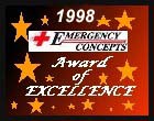Emergency Concepts 1998 WEB Award