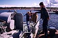 Loading the ship in Sosnovyj Bor