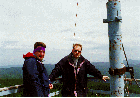 S57RWA and S53AC on the top of the tower