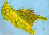 The Map of Zante isl