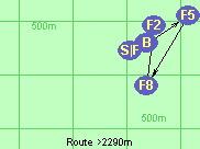 Route >2290m