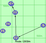 Route >2930m