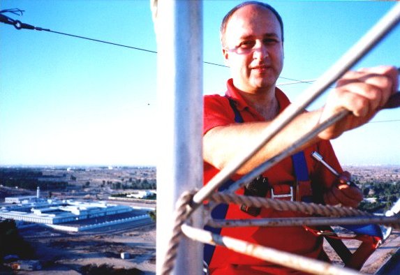 Edin T97M on 150ft tower.