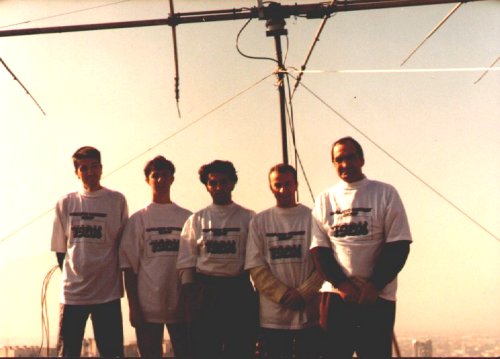 Part of T9DX Team during WW SSB 1996