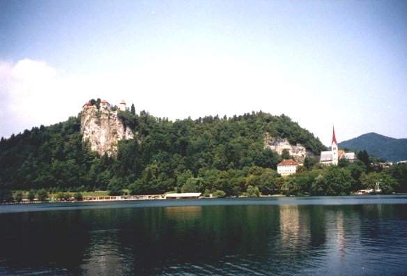 Bled Lake shore