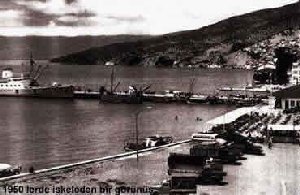 1950'lerde Gemlik skelesi.