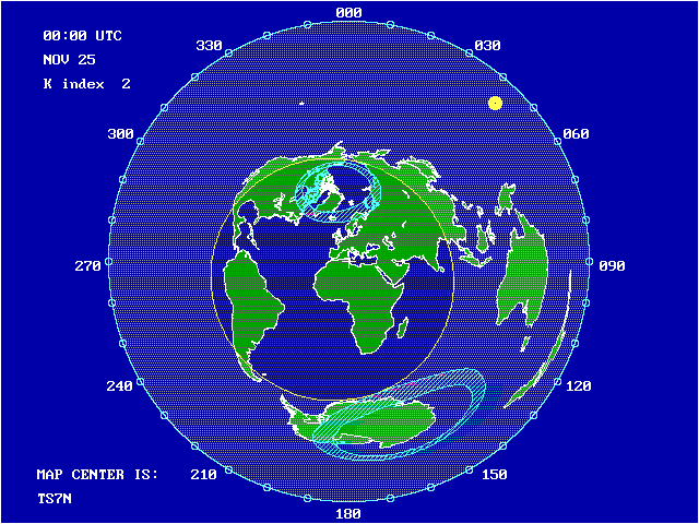 Great Circle Map (from DXAID)