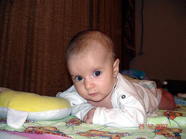 My grand-daughter Polina