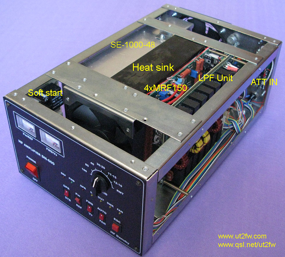 Amplifier linear state solid hf Amplifiers