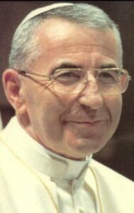 [photograph of Pope John Paul I]