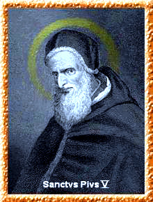 84kb jpg painting of Pope Saint Pius V