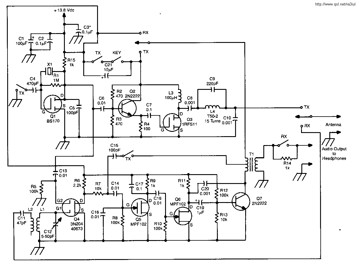 Circuit diagrams-Schaltpläne für Heathkit GR-98 