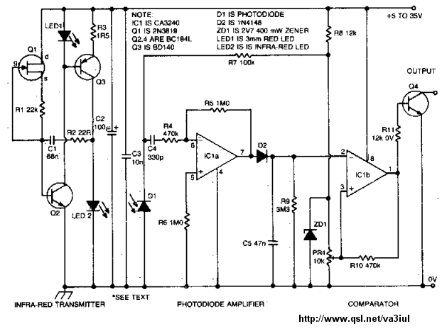 Alarms and security related electronic circuit diagrams / circuit ...