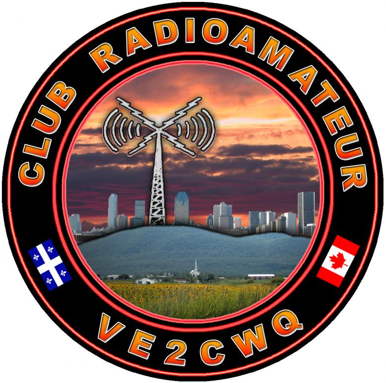 Logo officiel Club Radioamateur VE2CWQ