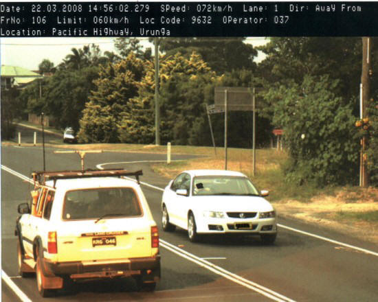 60 k. camera Urunga Hwy