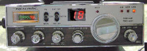 The radio that started it all! Thanks Dad! My 1st Cb, My 1st radio of any type! 18 channels ("plus extra") "J.S.67" worked the worked on this!