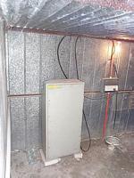 Transmitter cabinet inside the hut