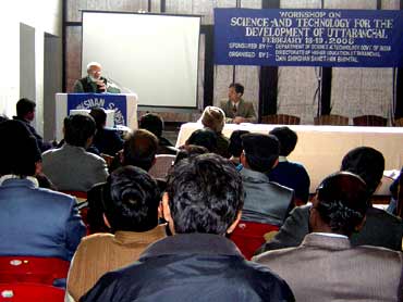 Prof. Dr. Pushpesh Pant (School of International Studies, JNU, New Delhi) while delivering his lecture