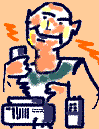 A ham radio operator!