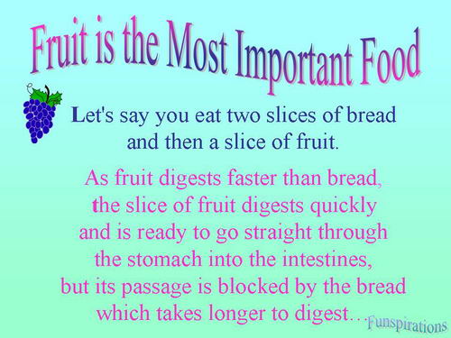 Fruits Info