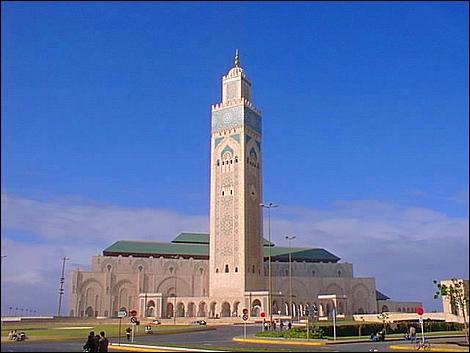 Hassan II Mosque at Casablanca