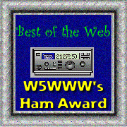 Ron's Ham Web Award