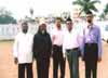 Mr.Fahiq Mackie, Dr Syed Sattar, Mr.Hasan Naina, Mr.Mana Mackeen at Wallajah Masjid, Chennai on 15-01-2007
