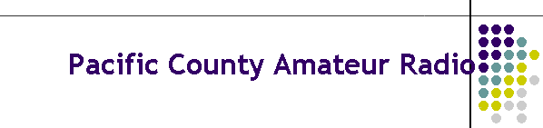 Pacific County Amateur Radio