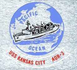 USS Kansas City (AOR-3) Zippo logo
