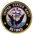 US Navy Retired Insignia