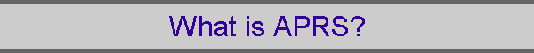 What is APRS?