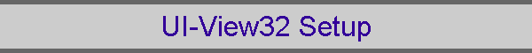 UI-View32 Setup