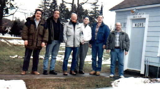 Bob N2BQA (now W1RPG), Bob N1KPR, Ted W1ZQT, Frank WA2TJR (SK), Ray WD1X, John N1BBE (now W1JON).