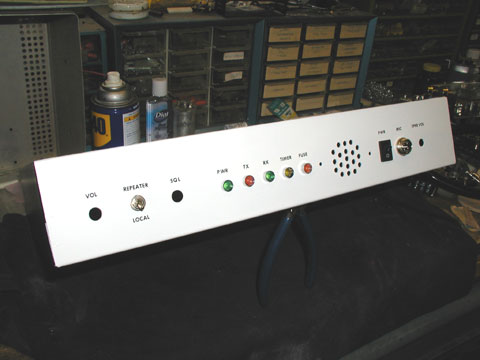 Front panel assembly