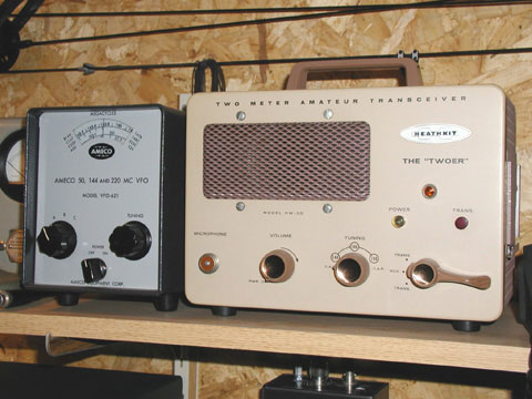 Heath 2M Lunchbox & Ameco VFO