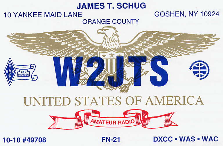 Click QSL to email