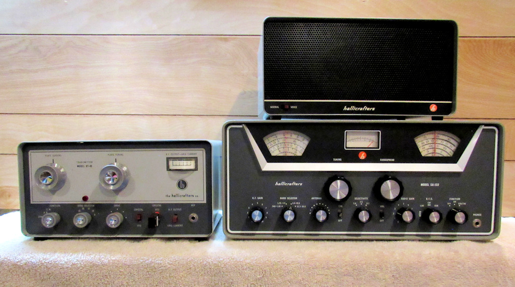 Hallicrafters HT-40 & SX-122