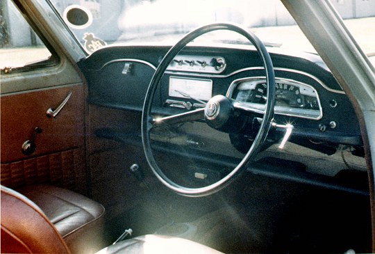 Austin A40 interior
