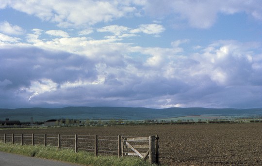 View from the road leading to the main gate